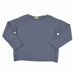 YUMMY SWEATER COMPANY LIGHT BLUE LONG SLEEVE SWEATER SIZE MEDIUM